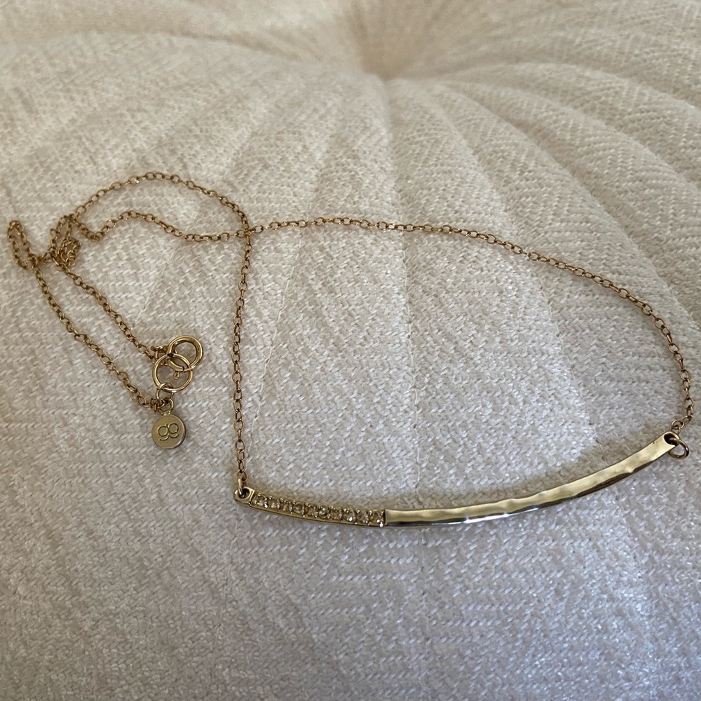 Gorjana Taner bar necklace